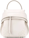 Tod's Wave Backpack In White