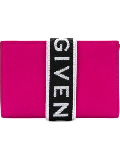 Givenchy Logo Urban Card Case - Pink