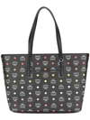 Mcm Anya Tote Bag In Black