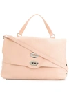 Zanellato Top Handle Tote Bag In Pink