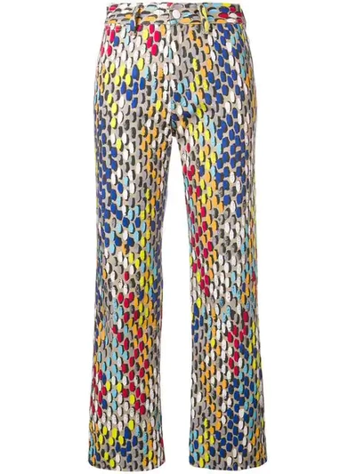Simon Miller Printed Jeans In Neutrals