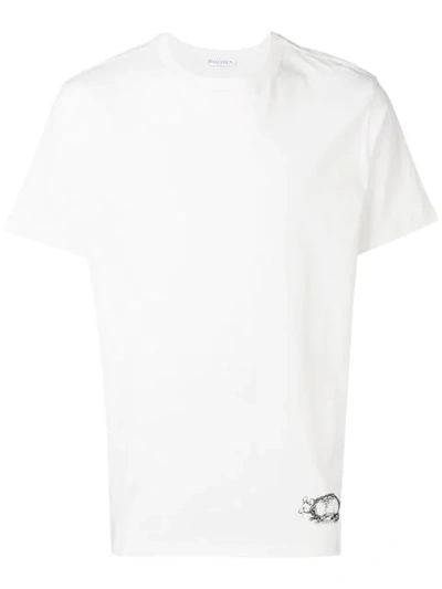 Jw Anderson Mouse Print T-shirt In White