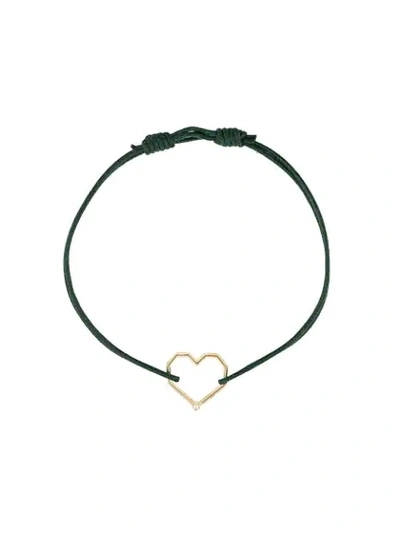 Aliita Diamond Embellished Bracelet - Green