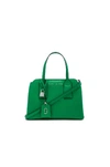 Marc Jacobs The Editor 29 Pebbled Leather Satchel In Verde