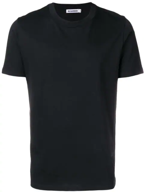 Jil Sander Crew Neck T-shirt In Black | ModeSens