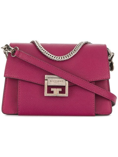Givenchy Small Gv3 Shoulder Bag In Purple