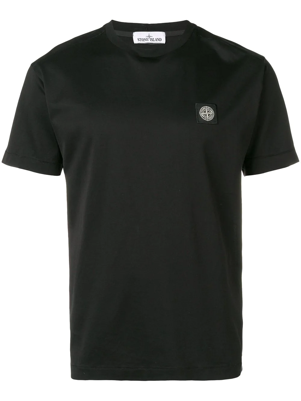 Stone Island Logo Patch T-Shirt - Black | ModeSens