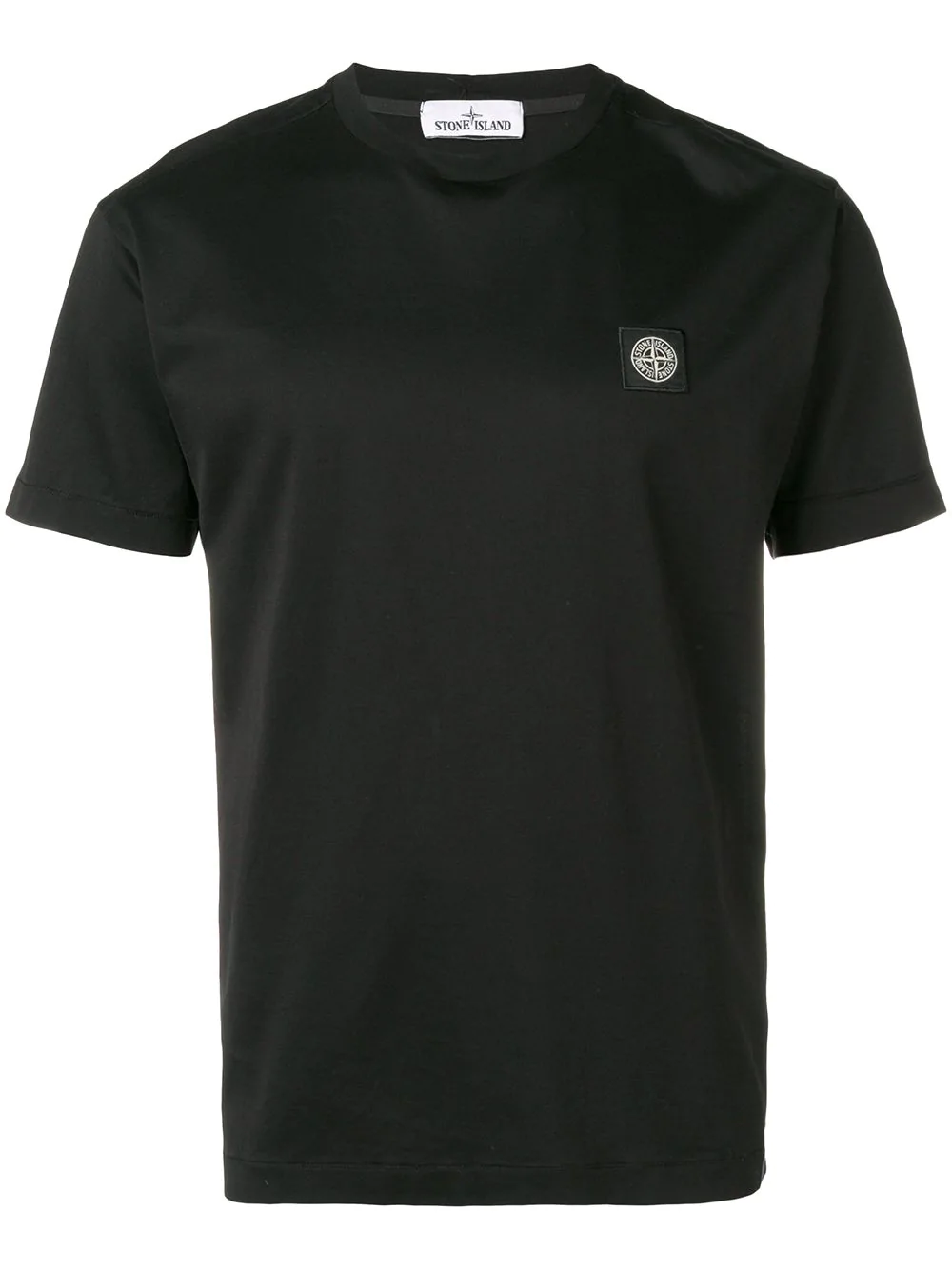 Stone Island Logo Patch TShirt Black ModeSens