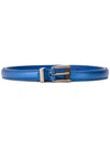 Gucci Buckle Belt In Blue