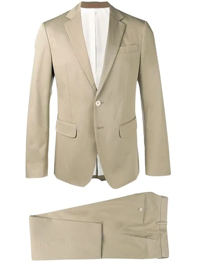 Dsquared2 Two Piece Suit In Neutrals