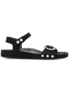 Isabel Marant Strap Sandals In Black