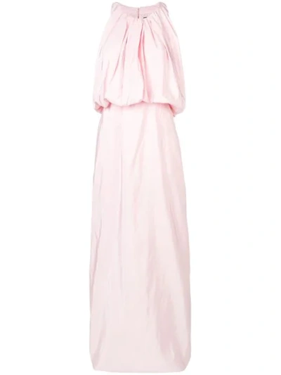 Calvin Klein 205w39nyc Sleeveless Long Dress In Pink