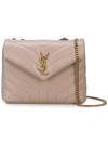 Saint Laurent Lou Lou Shoulder Bag In Neutrals