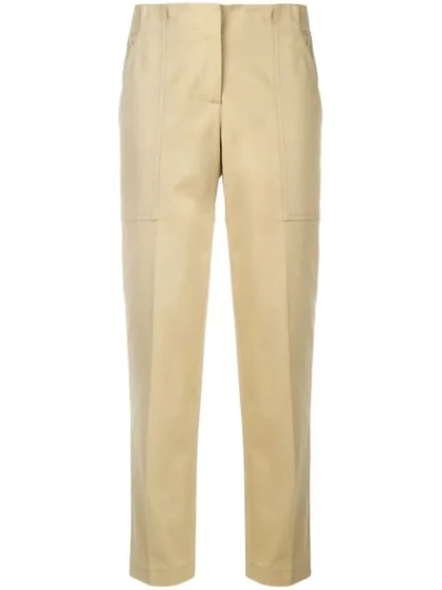 Ermanno Scervino Front Pockets Trousers In Neutrals