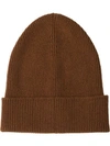 Prada Cashmere Beanie - Brown