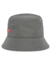 Prada Technical Bucket Hat - Grey
