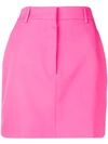 Calvin Klein Tuxedo Stripe Mini Skirt In Pink