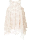 Maticevski Floral Lace Top - Pink