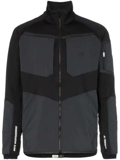 Adidas X White Mountaineering Adidas By White Mountaineering Stockhorn Panelled Sports Jacket In Black