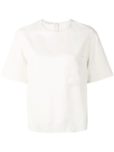 Stella Mccartney Scale Effect Top In Neutrals