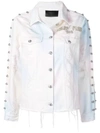 Philipp Plein Pp1978 Denim Jacket - White