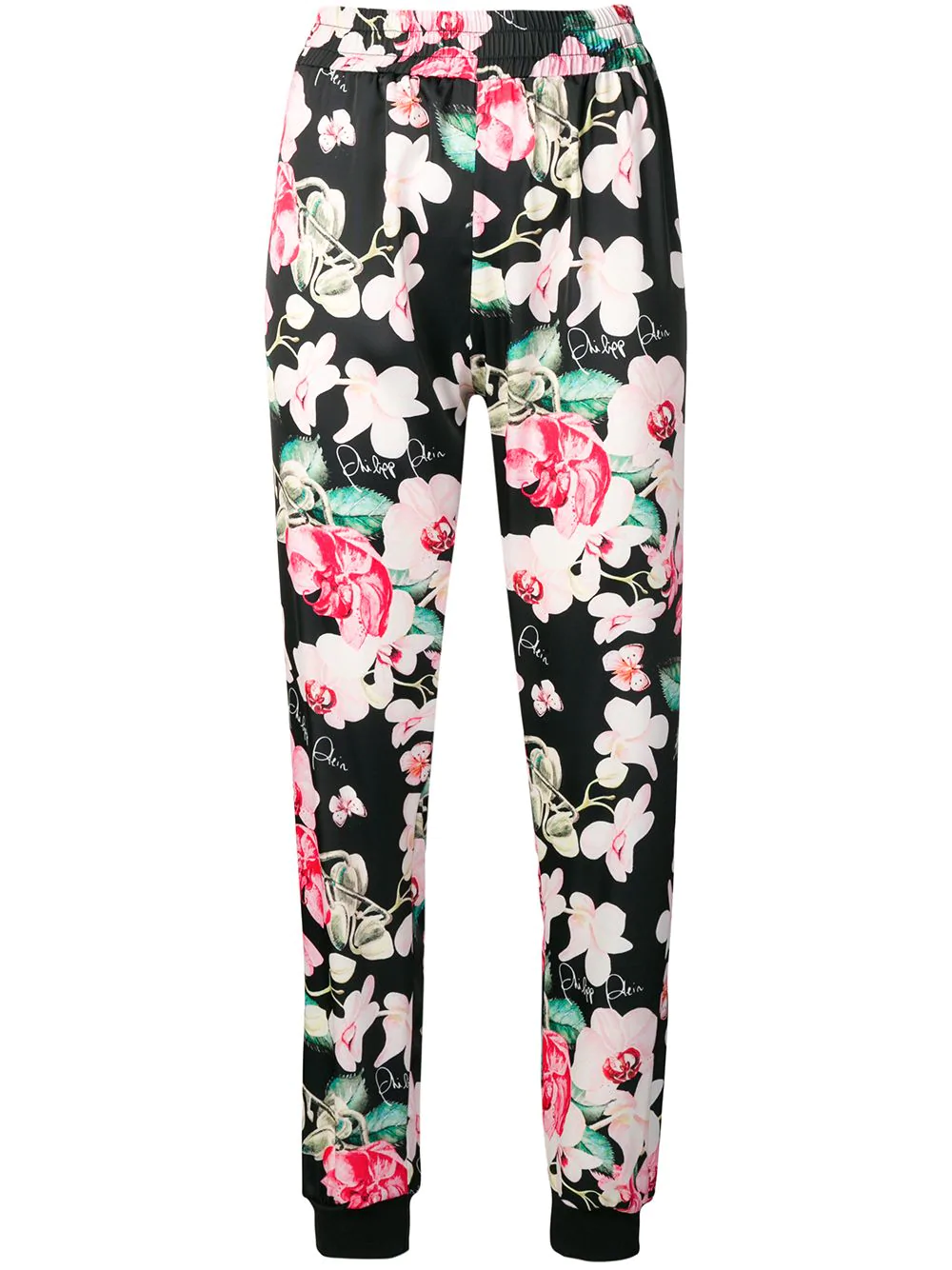 Philipp Plein Flowers Track Pants - Black | ModeSens