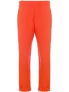 P.a.r.o.s.h Tapered Trousers In Orange