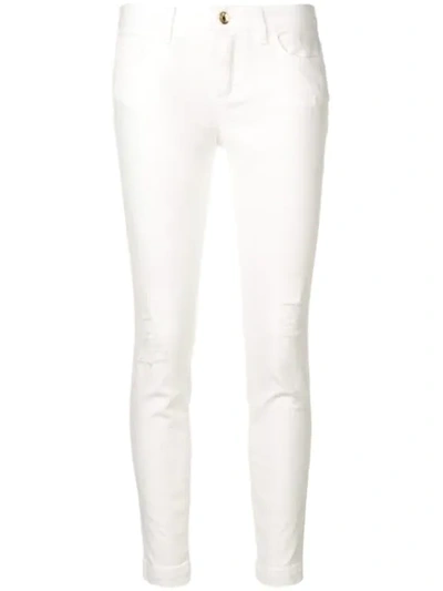 Dolce & Gabbana Classic Skinny Jeans In White