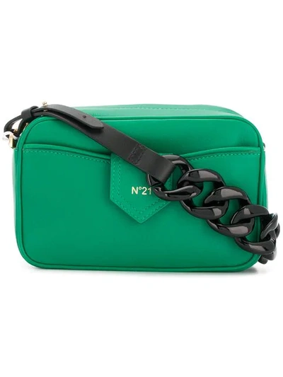 N°21 Camera Bag In Green
