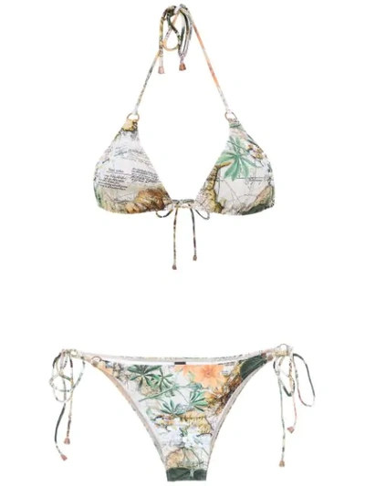 Lygia & Nanny Tulum Bikini Set In Multicolour