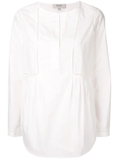 Sea Calah Casual Shirt In White