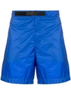 Prada Blue Nylon Swim Shorts