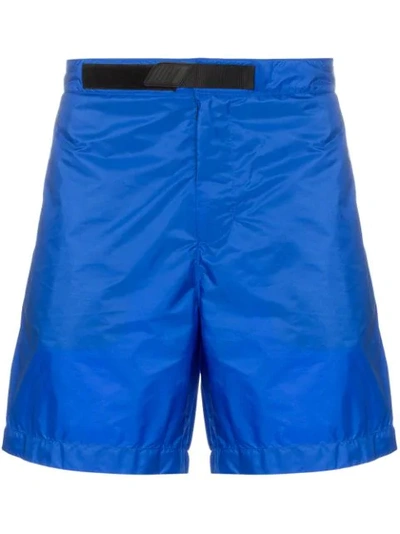 Prada Blue Nylon Swim Shorts