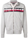 Tommy Hilfiger Sweatshirtjacke Mit Logo In Grey