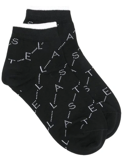 Stella Mccartney Logo Socks - Black