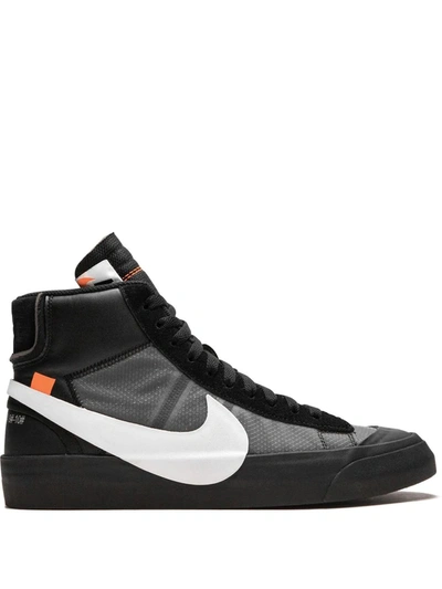 Nike X Off-white Blazer Mid Sneakers In Black