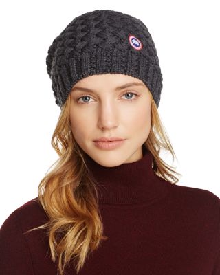 canada goose slouchy beanie