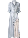 Aje Hudson Printed Dress - Silver