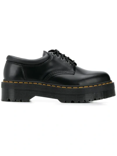 Dr. Martens' Chunky Heel Loafers In Black