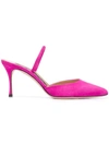 Sergio Rossi Godiva Slingback Pumps In Pink