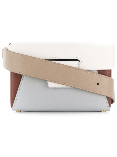 Yuzefi Lola Colour-block Belt Bag - Blue In Blue