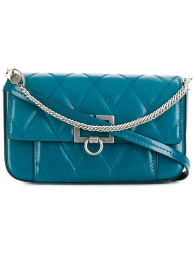 Givenchy Mini Pocket Quilted Bag In Blue