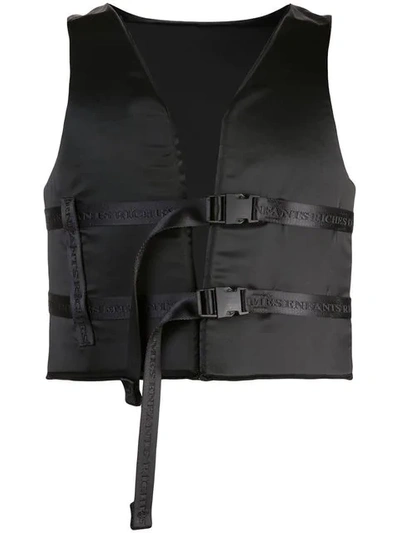 Enfants Riches Deprimes Branded Safety Gilet In Black