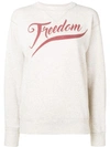 Isabel Marant Étoile "freedom" Sweatshirt In Cipria