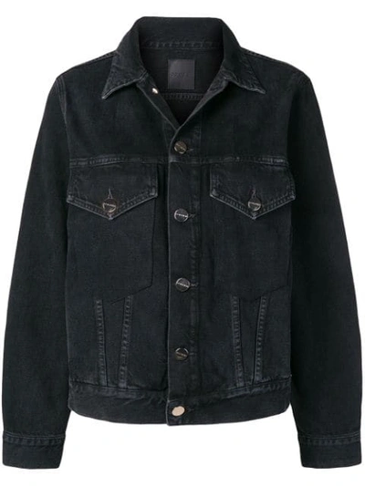 Goldsign The Morton Denim Jacket In Black