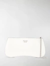 Prada Sidonie Leather Shoulder Bag In White
