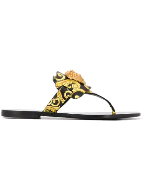 versace medusa head sandals