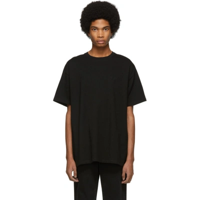 Raf Simons Toya Oversize Graphic T-shirt In Black