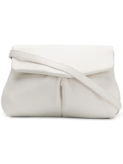 Marsèll Foldover Top Shoulder Bag In White