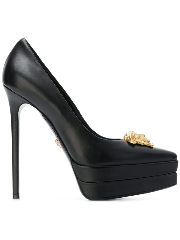 versace medusa aevitas platform pumps dupe